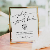 EVERLEIGH Photo Guest Book Sign Poster