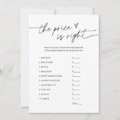 EVERLEIGH Raad de juiste prijs Vrijgezellenfeest s Kaart (Voorkant)