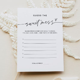 EVERLEIGH raad de Sweet Mess Kaart