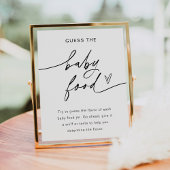 EVERLEIGH Raad eens het Baby-logo Poster