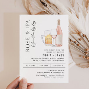 EVERLEIGH Roos en IPA Bridal Uitnodiging van de Sc