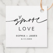 EVERLEIGH S'more Liefde Favor Label (Achterkant)