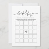 EVERLEIGH Vrijgezellenfeest Bingo Game Kaart (Voorkant)