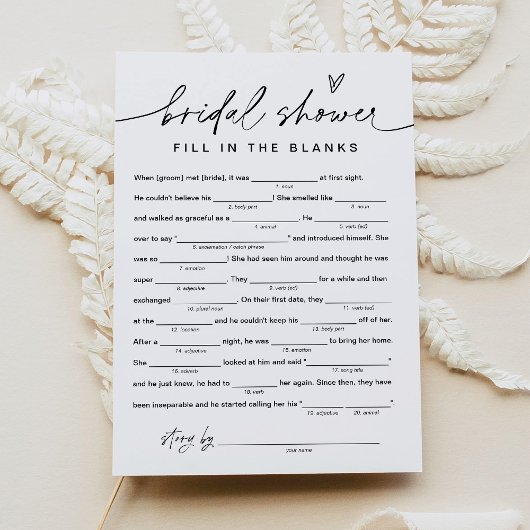 EVERLEIGH Vrijgezellenfeest Libs, vul de Blanken i Kaart