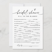 EVERLEIGH Vrijgezellenfeest Libs, vul de Blanken i Kaart (Voorkant)