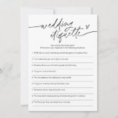 EVERLEIGH Wedding Etiquette 911 Vrijgezellenfeest  Kaart (Voorkant)