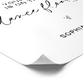 EVERLEIGH Wedding Seding Place Card Sign Poster (Hoek)