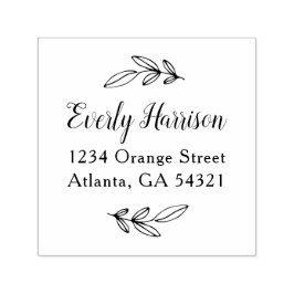 Everly Script Zelfinktende Stempel