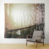 Evermore | Betoverde Bos Bruiloftsfotobehang Wandkleed (In Situ (horizontaal))