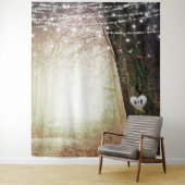 Evermore | Betoverde Bos Bruiloftsfotobehang Wandkleed (In situ)