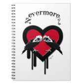 Evermore (Black Lettering) Notitieboek (Voorkant)
