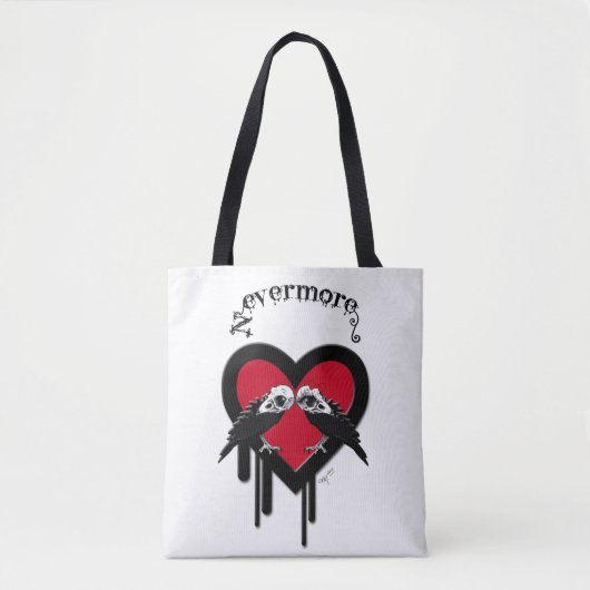 Evermore (Black Lettering) Tote Bag (Voorkant)