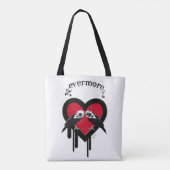 Evermore (Black Lettering) Tote Bag (Achterkant)