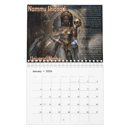 Evermore - Dromen van ons verre verleden Kalender (Jan 2026)