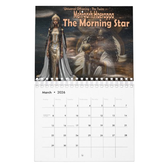 Evermore - Dromen van ons verre verleden Kalender (Mar 2026)