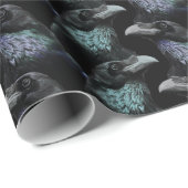 Evermore Gothic Raven Conspiracy Trad Gothic Patte Cadeaupapier (Rol Hoek)