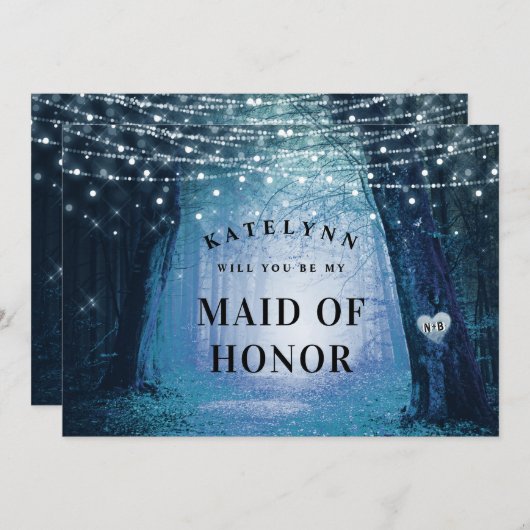 Evermore | Kaart van het voorstel van het geachte  (Voorkant / Achterkant)