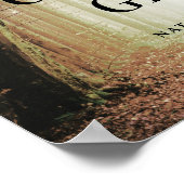 Evermore | Kantelbossen | Amber-Kaarten en cadeaut Poster (Hoek)