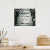 Evermore | Kantelbossen | Onderteken ons Guestbook Poster (Keuken)
