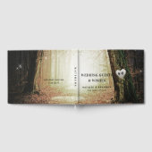 Evermore | Kantelend bos | Amber Wedding Gastenboek (Volledig)
