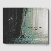 Evermore | Kantelend bos | Moss Wedding Gastenboek (Achterkant)