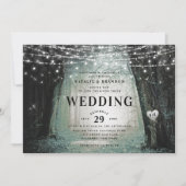 Evermore | Kantelend bos | Moss Wedding Kaart (Voorkant)