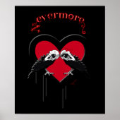 Evermore (Red) Poster (Voorkant)