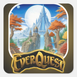 Everquest Vierkante Sticker