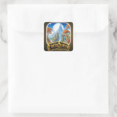 Everquest Vierkante Sticker (Tas)