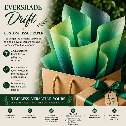 Evershade Drift Tissuepapier