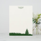 Everstrong Evergreen Letterhead Gepersonaliseerd Briefhoofd (Staand voorkant)
