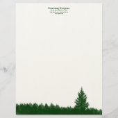 Everstrong Evergreen Letterhead Gepersonaliseerd Briefhoofd (Voorkant)