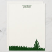 Everstrong Evergreen Letterhead Gepersonaliseerd Briefhoofd (Voorkant / Achterkant)
