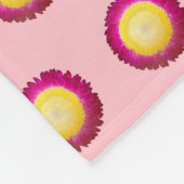 Eversustainable Flower Seamless Pattern op Fleece Deken (Hoek)