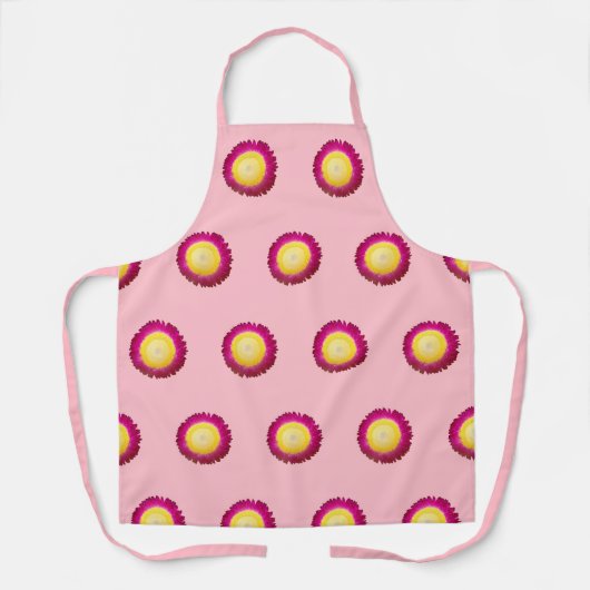 Eversustainable Flower Seamless Pattern op Schort (Voorkant)