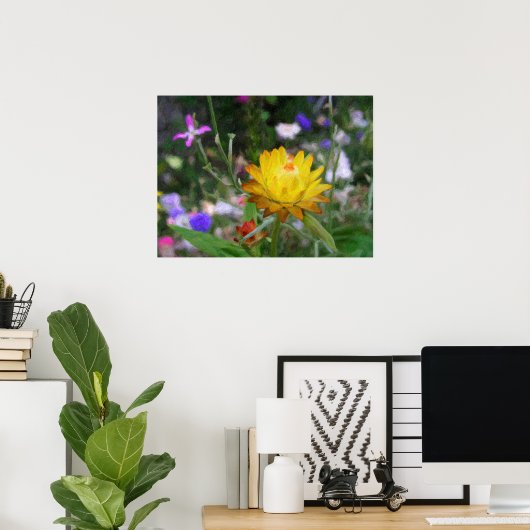 Eversustainable Flowers. Poster (Thuiskantoor)