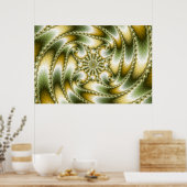 Everswirl - Mandelbrot Fractal Poster (Keuken)