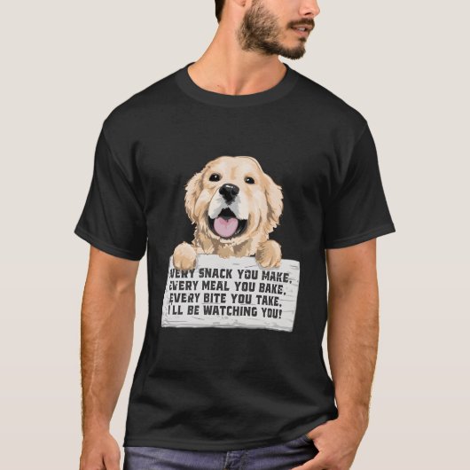 Every Bite You Take I'Ll Be Watching You Golden Re T-shirt (Voorkant)