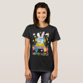 Every Bunny s Favorite School Bus Driver Happy Eas T-shirt (Voorkant volledig)