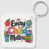 Every Child Matters Docent Sleutelhanger (Achterkant)