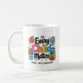 Every Child Matters Monogram Docent Koffiemok (Links)