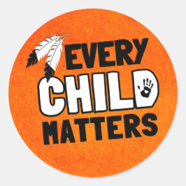 Every Child Matters Ronde Sticker
