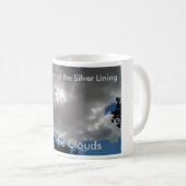 Every Cloud has A Silver Lining Coffee Mug Koffiemok (Voorkant rechts)
