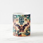 Every Day Arm Day mug Koffiemok (Center)
