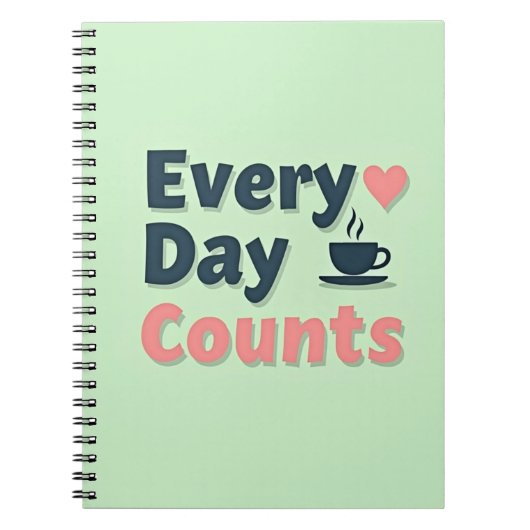Every Day Counts  Notitieboek (Voorkant)