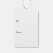 Every Day Earth Day Floral Globe With Hands Cadeaulabel (Achterkant)