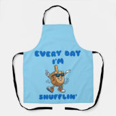 Every Day I'm Shufflin' Apron Schort (Voorkant)