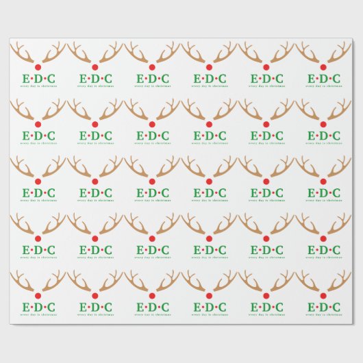 Every Day is Christmas  Cadeaupapier (Vlak)