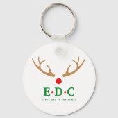 Every Day is Christmas Key Ring Sleutelhanger (Voorkant)