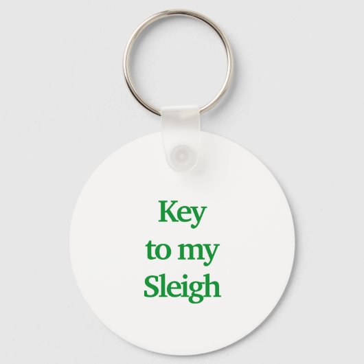 Every Day is Christmas Key Ring Sleutelhanger (Achterkant)